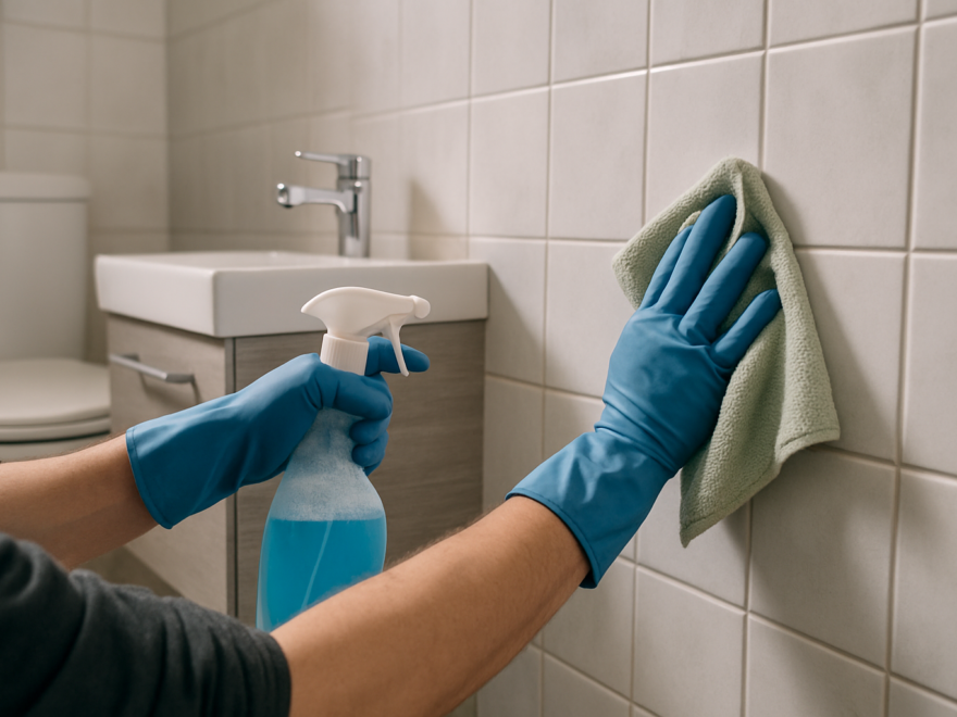 Cleaning Bathrooms